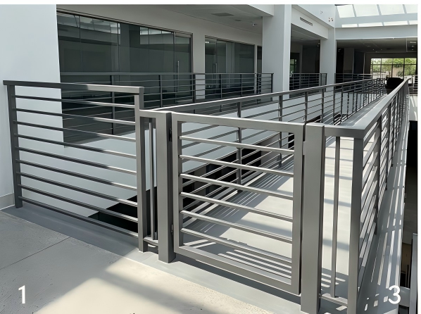 A finished product with grey texture coating