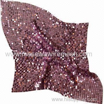 Metal Cloth As Divider 