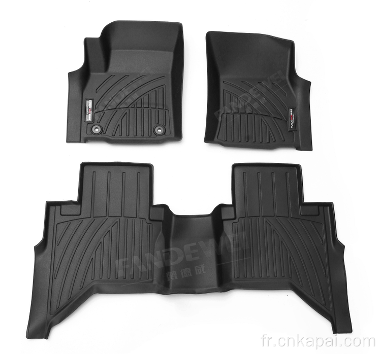 Tapis de voiture en caoutchouc Hilux Revo