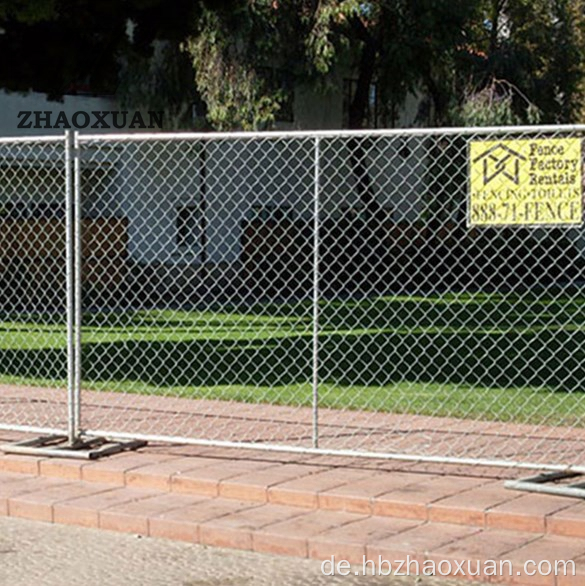 Hochwertiger Temperienzaun für den Bau