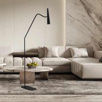 Long Arm High Standing Luxury Loft Industrial Vintage Floor Lamp