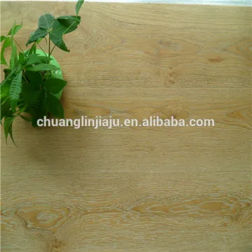 Rustic multilayer engineered natural oak hardwood flooring wide