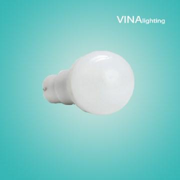 Dimmable 2 watts LED lamp light, Interface B22,SMD3014 ,ceramic+PC