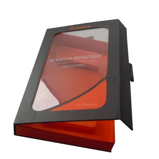 Custom empty generic cell phone case packaging box