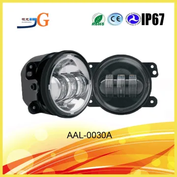 Led Car Headlight Guangzhou Auto Parts 4 inch 30w angel eyes led Daytime Running Light led fog Lamp led fog light