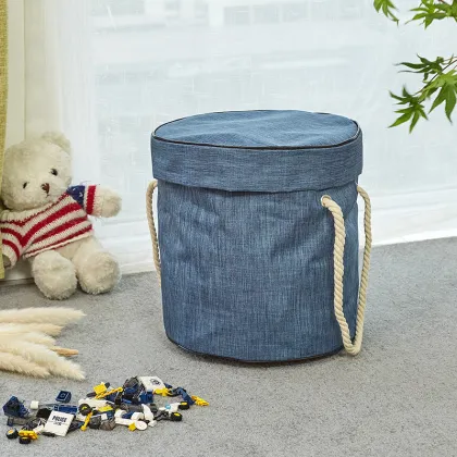 Durable Toys Clean-up Storage Box - Lego Storage Bag Basket for Kids