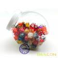 Assorted Dice Set in Clear Dice Jar Packaging