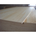 Radiata pine face veneer hardwood core commercial plywood