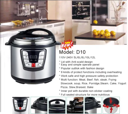 Pressure pot electric pressure cooker grey at walmart