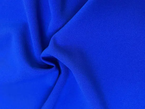 polyester staple fiber techno scuba crepe knit fabric
