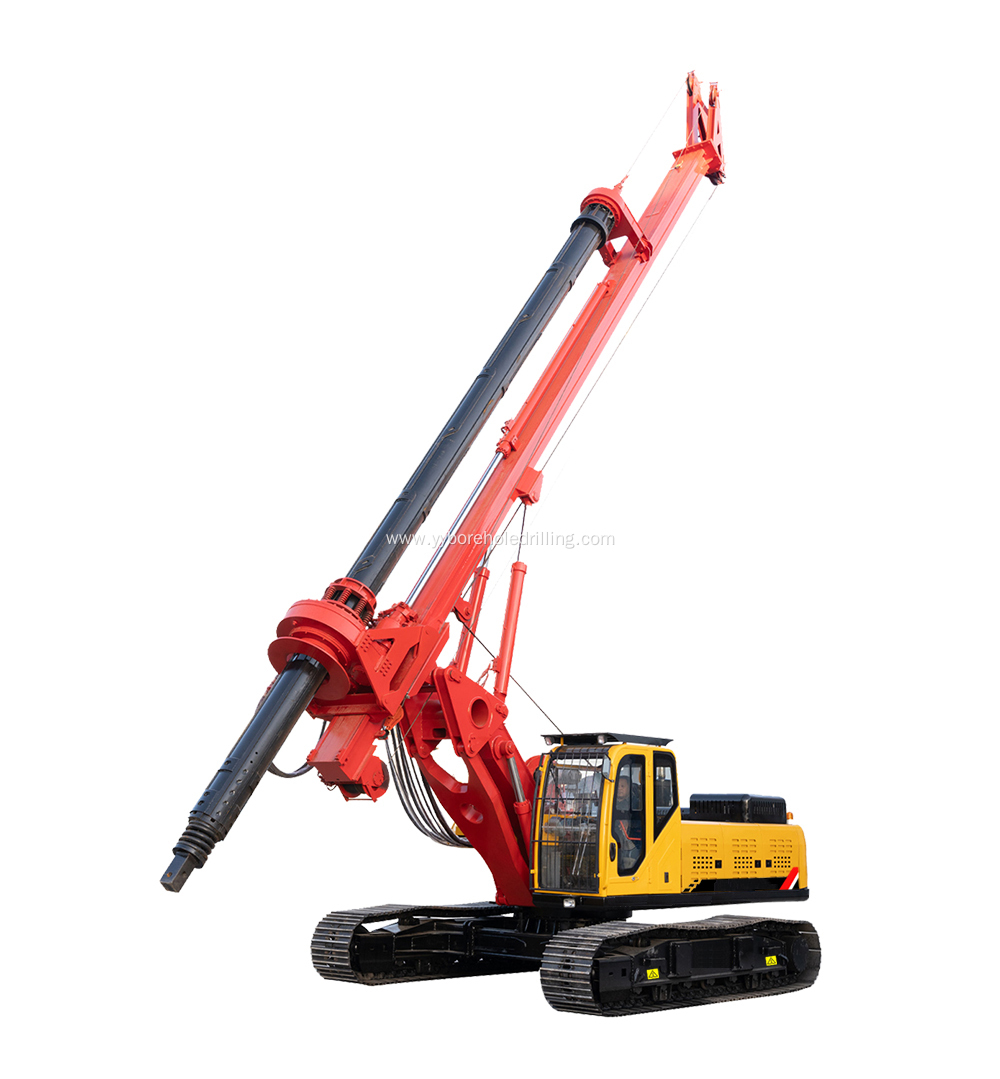 Borehole 500-1800mm core hydraulic excavator drilling rig