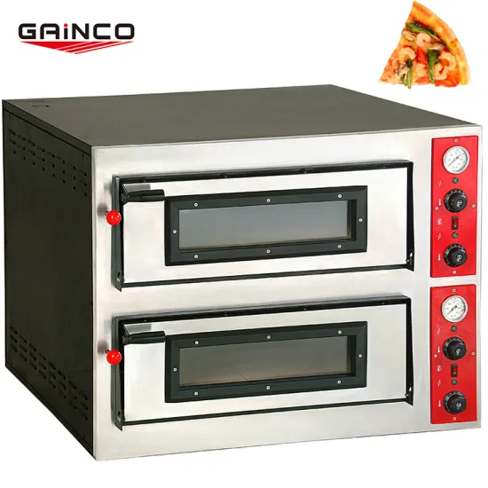 4.5KW Single Layer 4-PC Electric Pizza Oven for Restaurants: New Style and High Efficiency