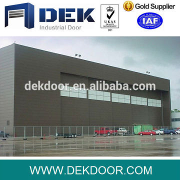 Industrial sliding steel door