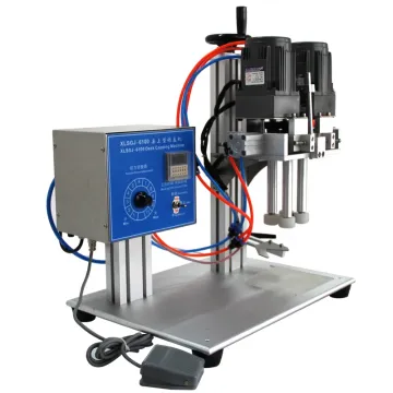 Semi-Automatic Plastic Misting Spray Bottle Capping Machine