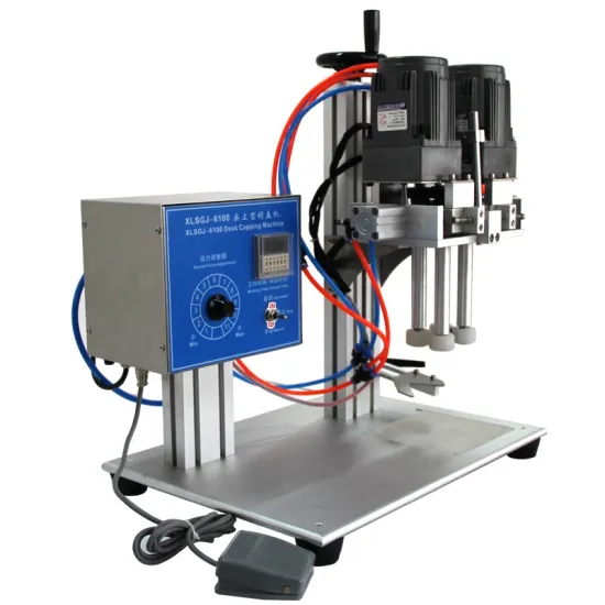 Semi-Automatic Plastic Misting Spray Bottle Capping Machine