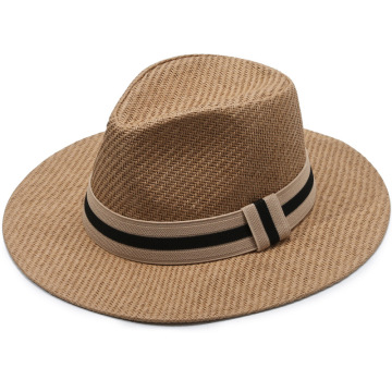 Wholesale Unisex Paper Straw Bucket Hat with Custom Logo