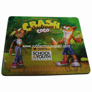 Advertising Anti-slip Eva Mouse Pad, Custom Logo Pvc Mousepad