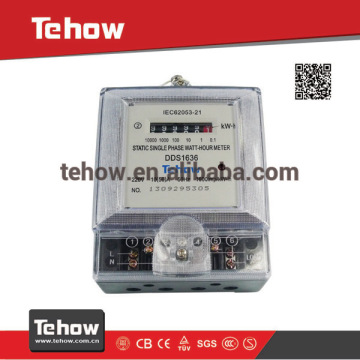 single phase energy meter CE Certificate