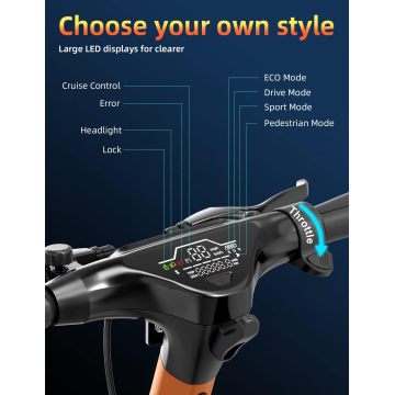 GOFUNOW GX10 Adult Fashion City Travel Electric Scooter