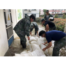 Wasser saugfähiger Hochwasserstrich Sandsack für Häuser