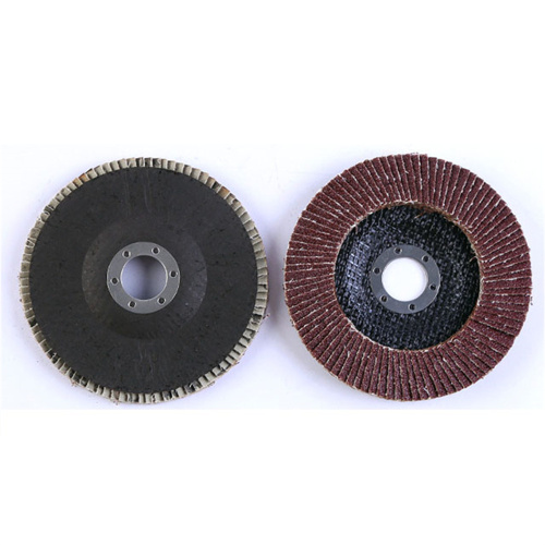 discos de aleta abrasiva de óxido de aluminio para el pulido de la superficie