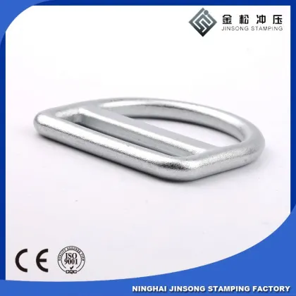 Fancy gold d ring classic d ring handle for handbag