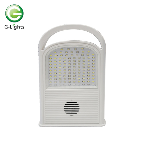 G-Lights 100W Solar Rechargeable Flood Light