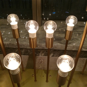 Holiday light landscape decoration glass copper garden light