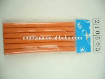 6pcs fashion rubber foam bendy hair curler