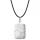 Opalite 25x35 mm Collier pendentif en pierre rectangulaire pour femmes hommes