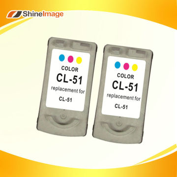 Recycle inkjet cartridge for Canon CL-51