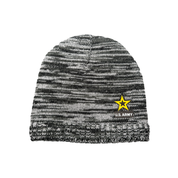Topi Rajut Musim Dingin Logo Bintang Angkatan Darat AS
