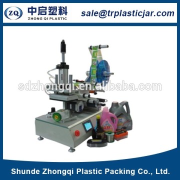 China supplier factory price round shape bottle manual sticker label machine