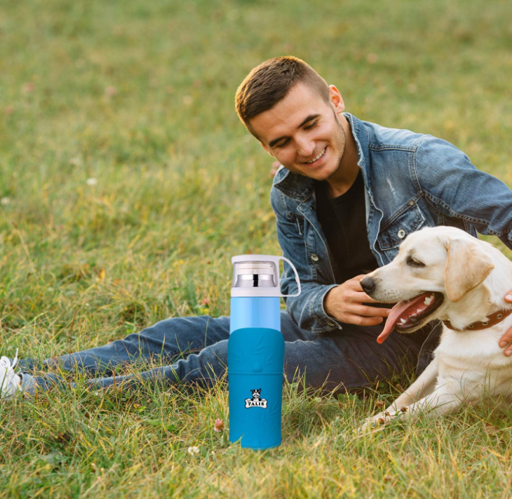 Insulated Convenient Dog Travel Water Bottle