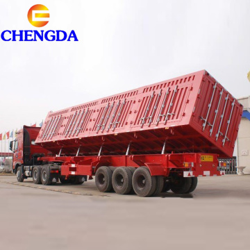 Trailer dump dinding sisi 60 ton