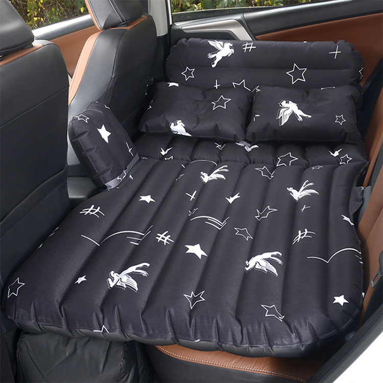 Inflatable Car Air Mattress Back Seat Travel Bed