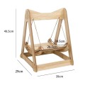 Pet Hammock Wood Swing Cat Swing Hanging