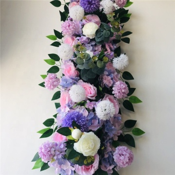 Customized Wedding Decorative Artificial Flower Table Runner - YAYUN CH1069