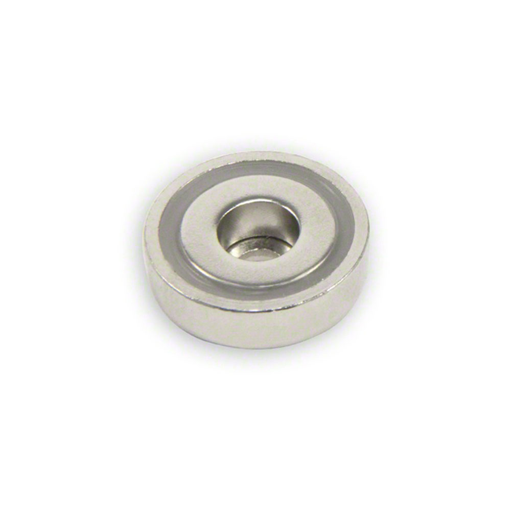 neodymium pot magnet with through hole