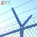 Cerca de segurança aeroportuária prisão de arame farpado cerca de arame