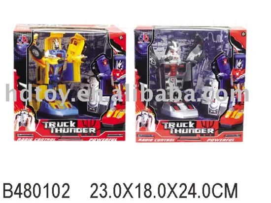 R/C TRANSFORMABLE ROBOT W/CHARGER