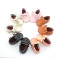 Childrens Leather Moccasins Wholesale Baby Moccasins Leather Red Bottom Shoes Supplier