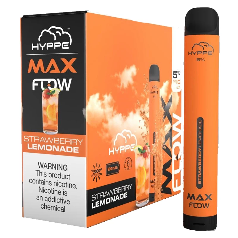 HYPPE MAX FLOW DISPOSABLE 5% 2000 PUFFS