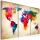 World Map Canvas Wall Painting