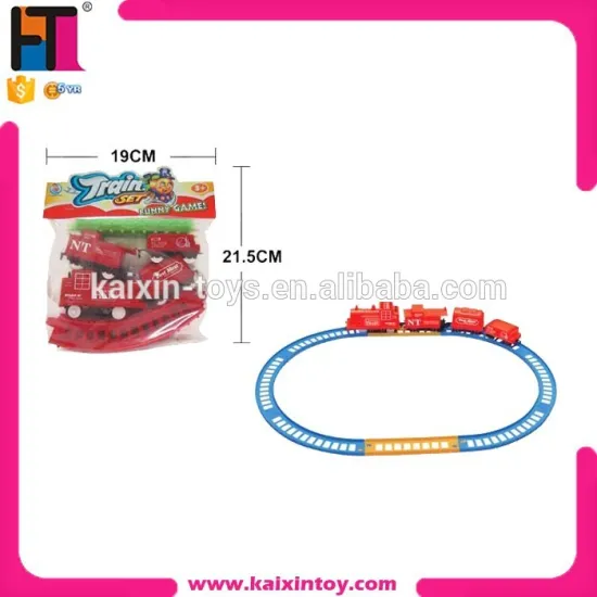 plastic classical b/o model slot toy rail train set