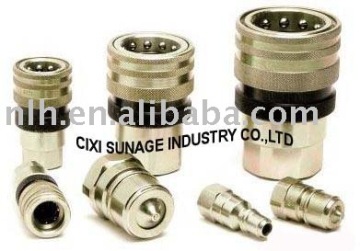 ISO B series hydraulic quick coupings/quick connect hydraulic fittings/ quick couplings