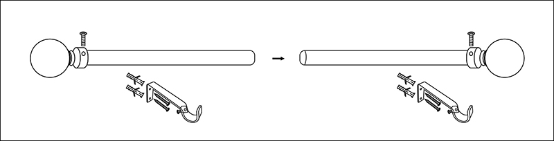 Curtain Rod Installation Instructions