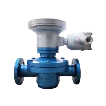 High Precision Elliptical Gear Flowmeter for Diesel, Gasoline, and High Viscosity Liquids