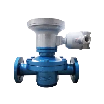 High Precision Elliptical Gear Flowmeter for Diesel, Gasoline, and High Viscosity Liquids