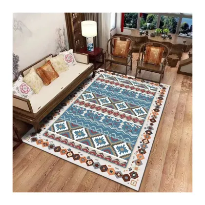 Washable Non-Skid Foldable Machine Washable Runner Rugs for Hallways